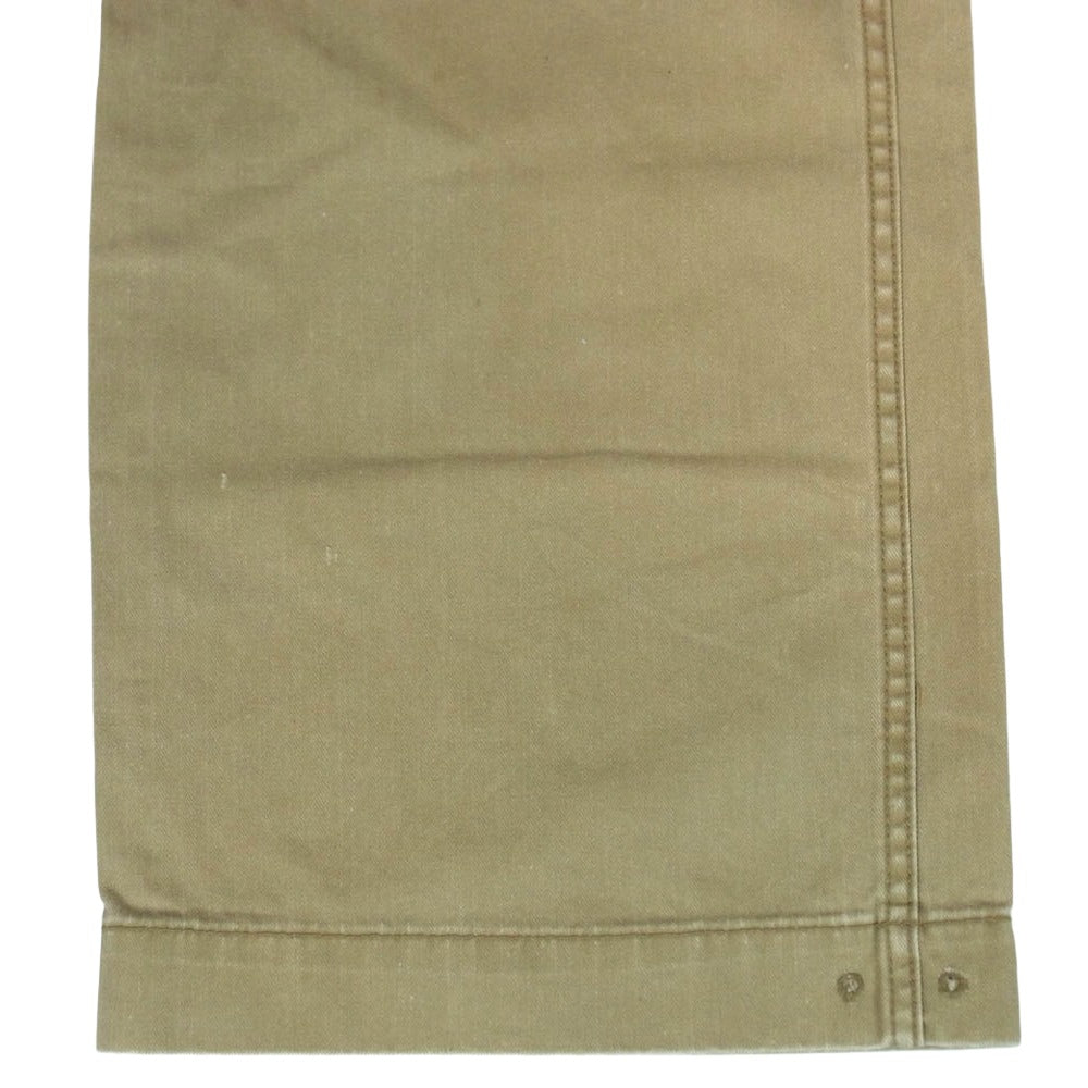 RRL ダブルアールエル USMC M-44 (P-44) HBT Type Trousers Pants モンキーパンツ カーゴパンツ ベージュ系 38【中古】