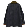 RRL ダブルアールエル 裏地オンブレチェック デニム ランチコート ネイビー系 L【中古】