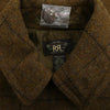 RRL ダブルアールエル Crawford English Tweed Coat ツツイード コート ブラウン系 L【中古】