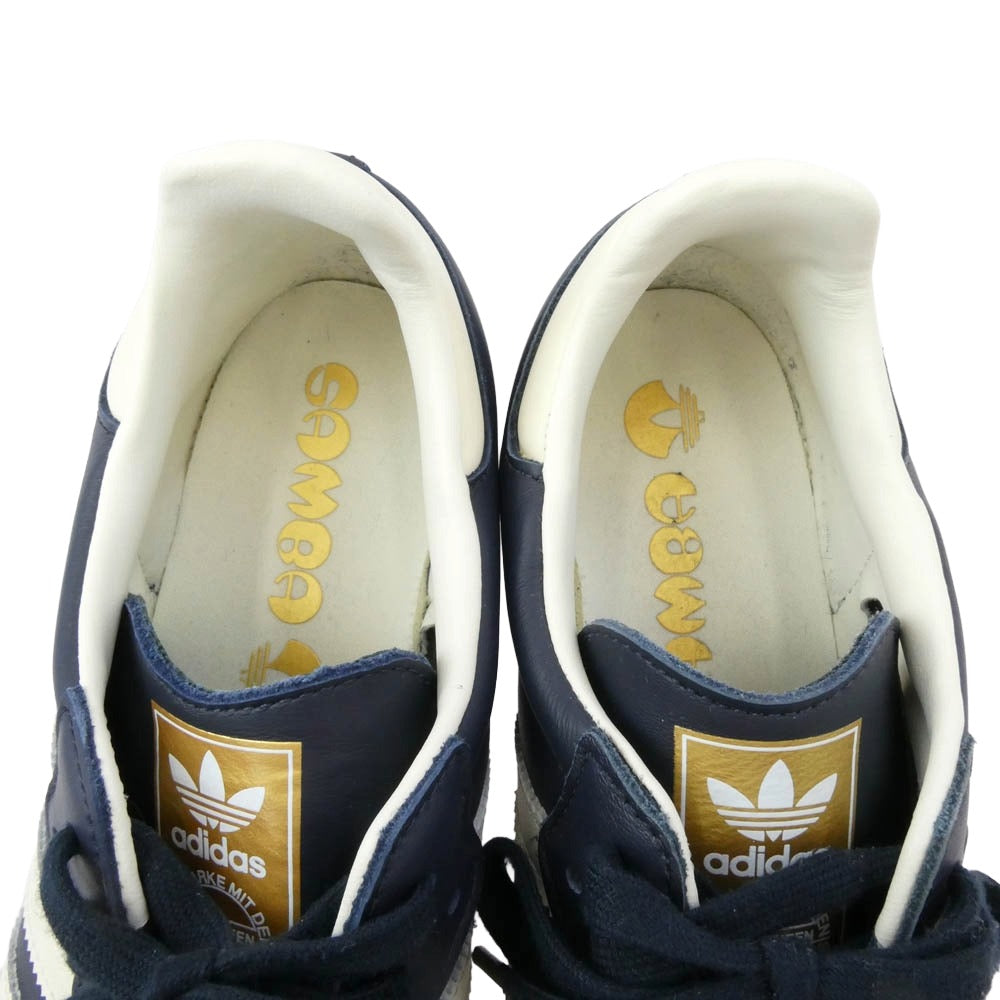 adidas アディダス ID2056 SAMBA OG NIGHTNAVY サンバ オージー ローカット スニーカー ネイビー系 27.5cm【中古】