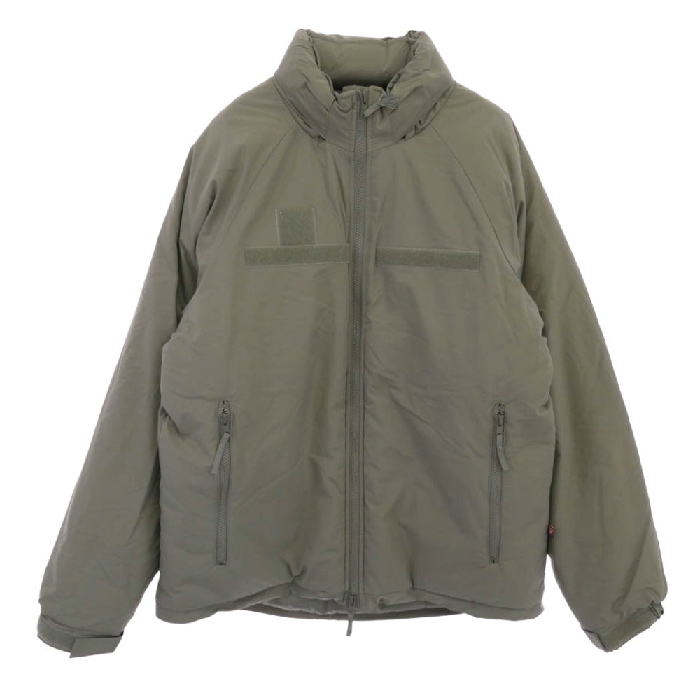 BAF社製 Primaloft Level 7 ECW Parka エクワックス レベル7 ダウンジャケット グレー系 small-regular【中古】