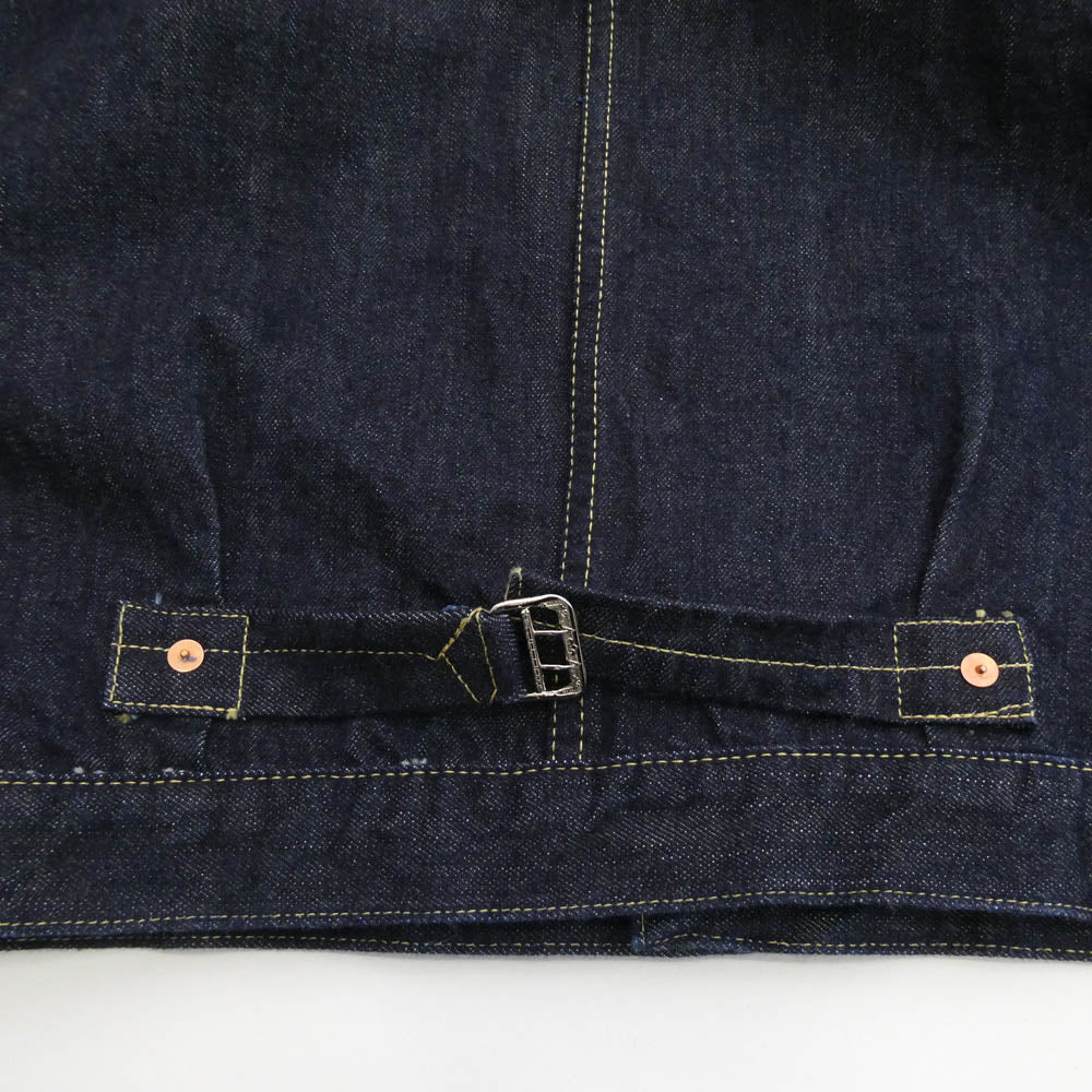 TCB jeans ティージービージーンズ S40's Jacket 大戦モデル セルビッチ デニム ジャケット インディゴブルー系 46【中古】