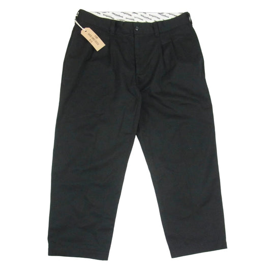 HideandSeek ハイドアンドシーク 24aw HP-010924 Work Slacks ワーク スラックス ボトム パンツ ブラック系 L【極上美品】【中古】