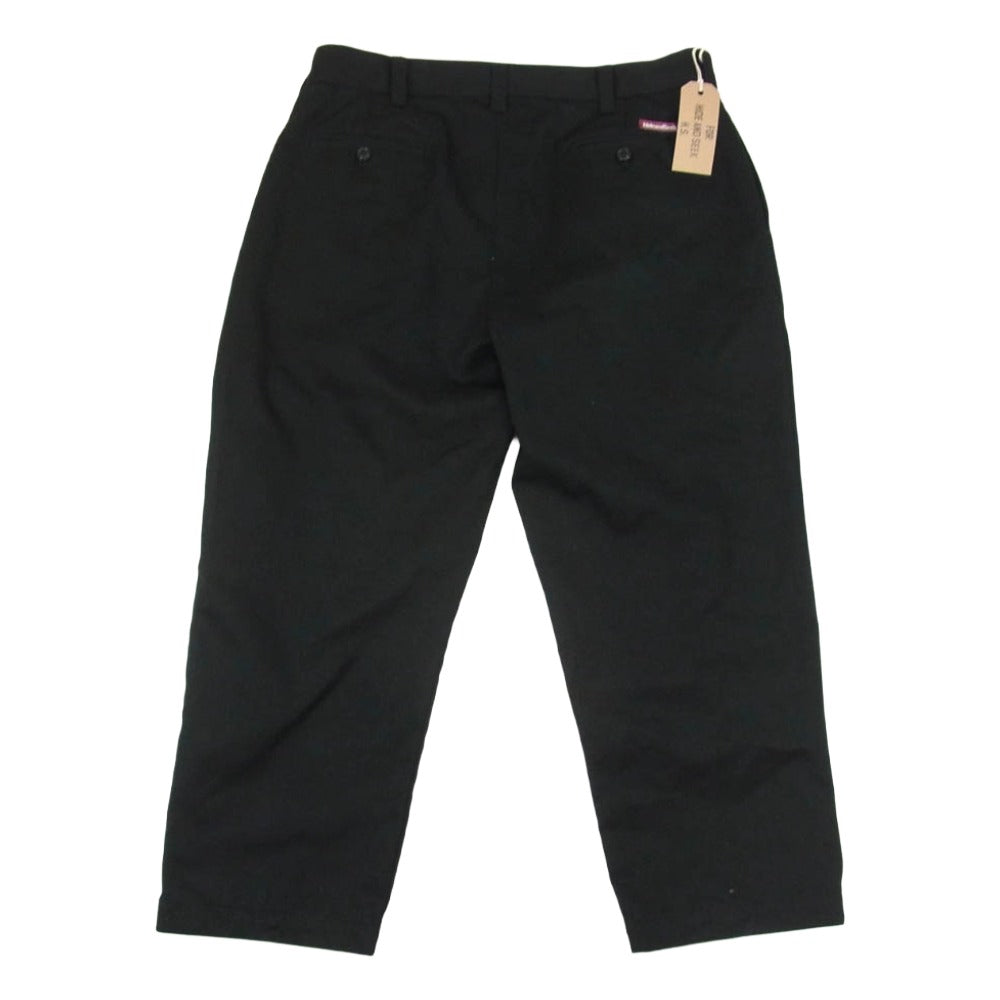 HideandSeek ハイドアンドシーク 24aw HP-010924 Work Slacks ワーク スラックス ボトム パンツ ブラック系 L【極上美品】【中古】