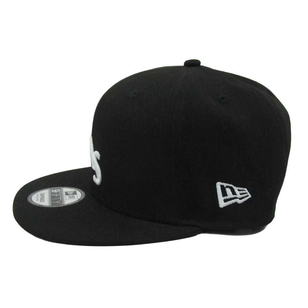 HideandSeek ハイドアンドシーク HAS NEWERA CAP ニューエラ コラボベース ボール キャップ ブラック系【美品】【中古】
