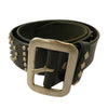 TENDERLOIN テンダーロイン HTC PORTER T-STUDS BELT レザー スタッズ ベルト ブラック系 34【中古】