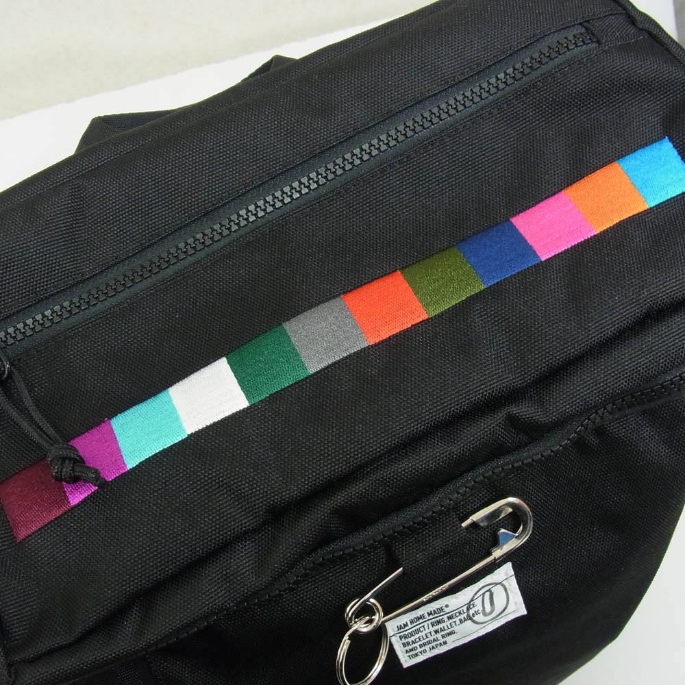 JAM HOME MADE ジャムホームメイド JNEBG04 × NEW ERA ニューエラ リュックサック バックパック ラックサック ブラック系【極上美品】【中古】