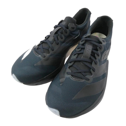 Y-3 Yohji Yamamoto ワイスリー ヨウジヤマモト JR6652 ADIOS 9 アディオス9 ローカット スニーカー ランニングシューズ ブラック系 27.5cm【中古】