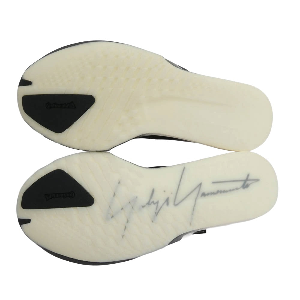 Y-3 Yohji Yamamoto ワイスリー ヨウジヤマモト JR6652 ADIOS 9 アディオス9 ローカット スニーカー ランニングシューズ ブラック系 27.5cm【中古】