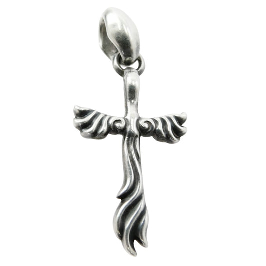 LONE ONES ロンワンズ ロンイーグル クロス ペンダントトップ Sサイズ シルバー系【中古】