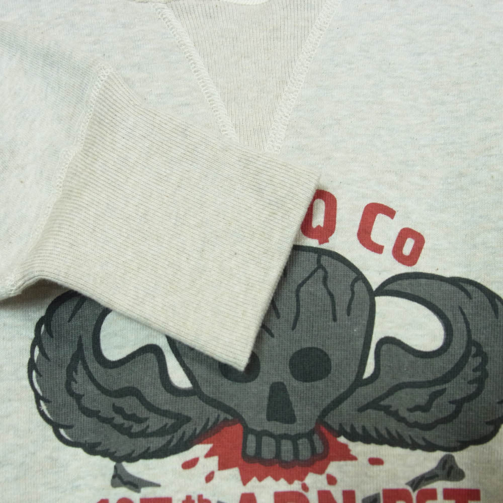 WAREHOUSE ウエアハウス WHSW-24AW013 Lot 401 HQ & HQ CO 42 スウェットシャツ スウェット OATMEAL 42【新古品】【未使用】【中古】