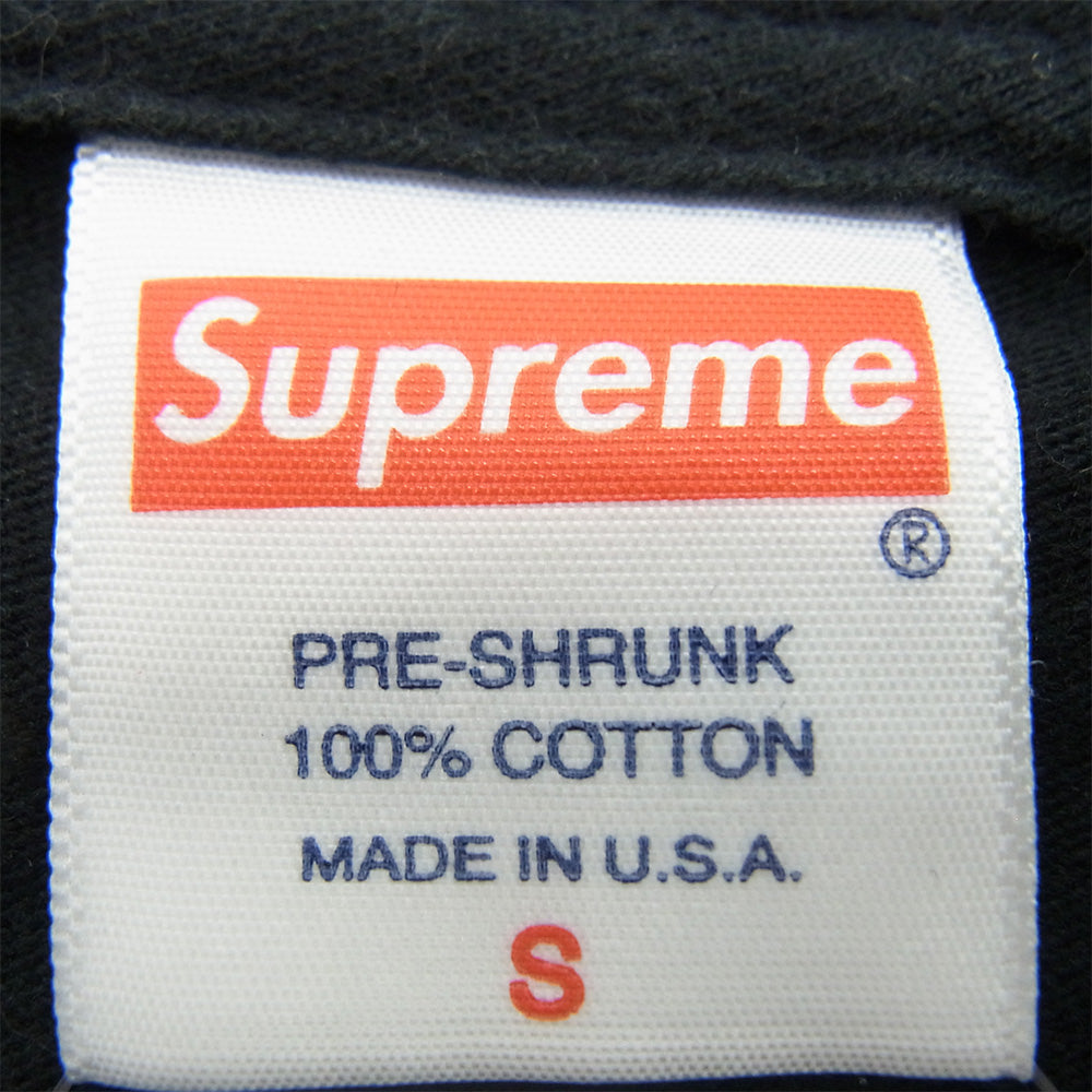 Supreme シュプリーム 21ss spiral Tee スパイラル 半袖 Tシャツ ブラック系 S【中古】