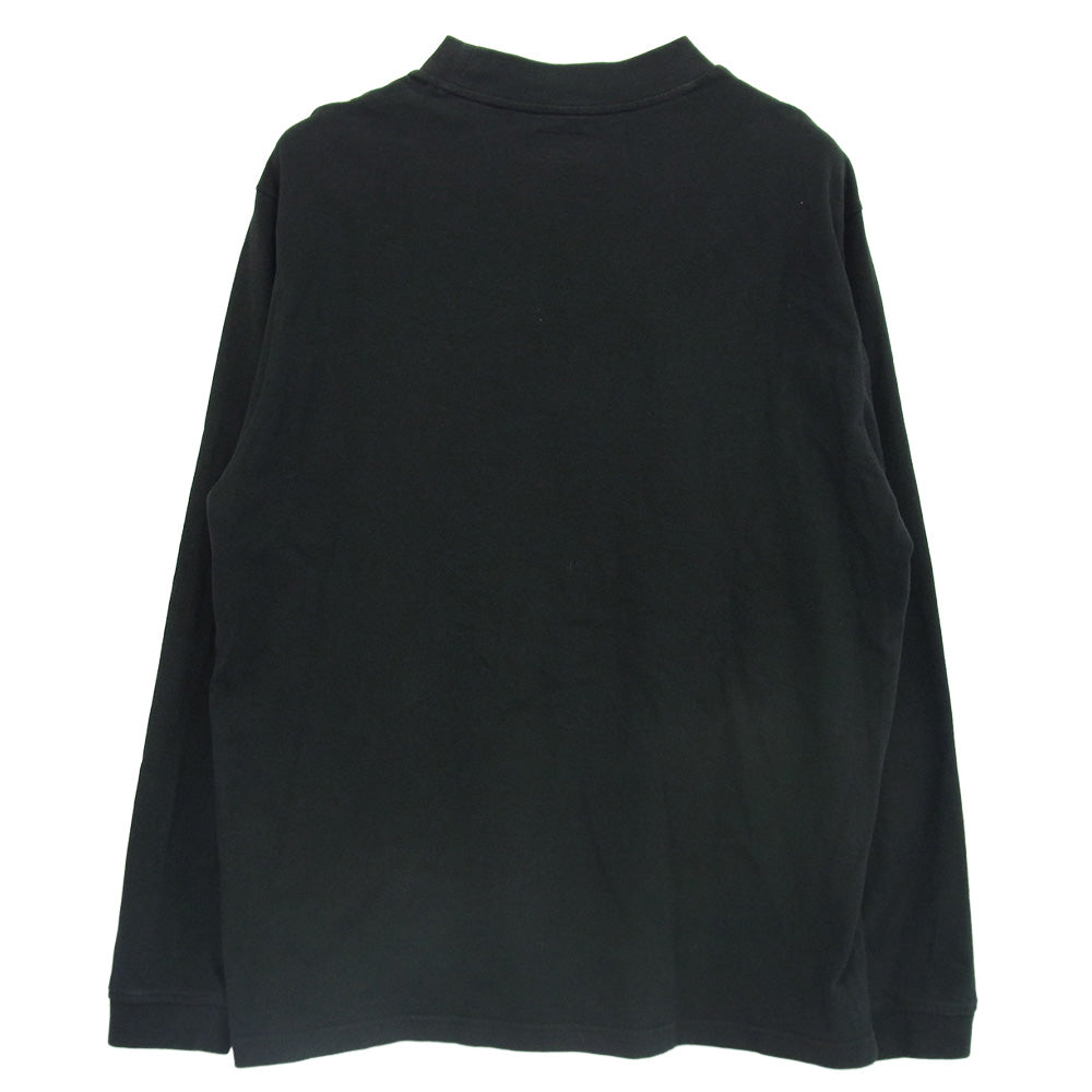 Supreme シュプリーム 22aw Mock Neck L/S Top モックネック ロングスリーブ カットソー ブラック系 S【中古】