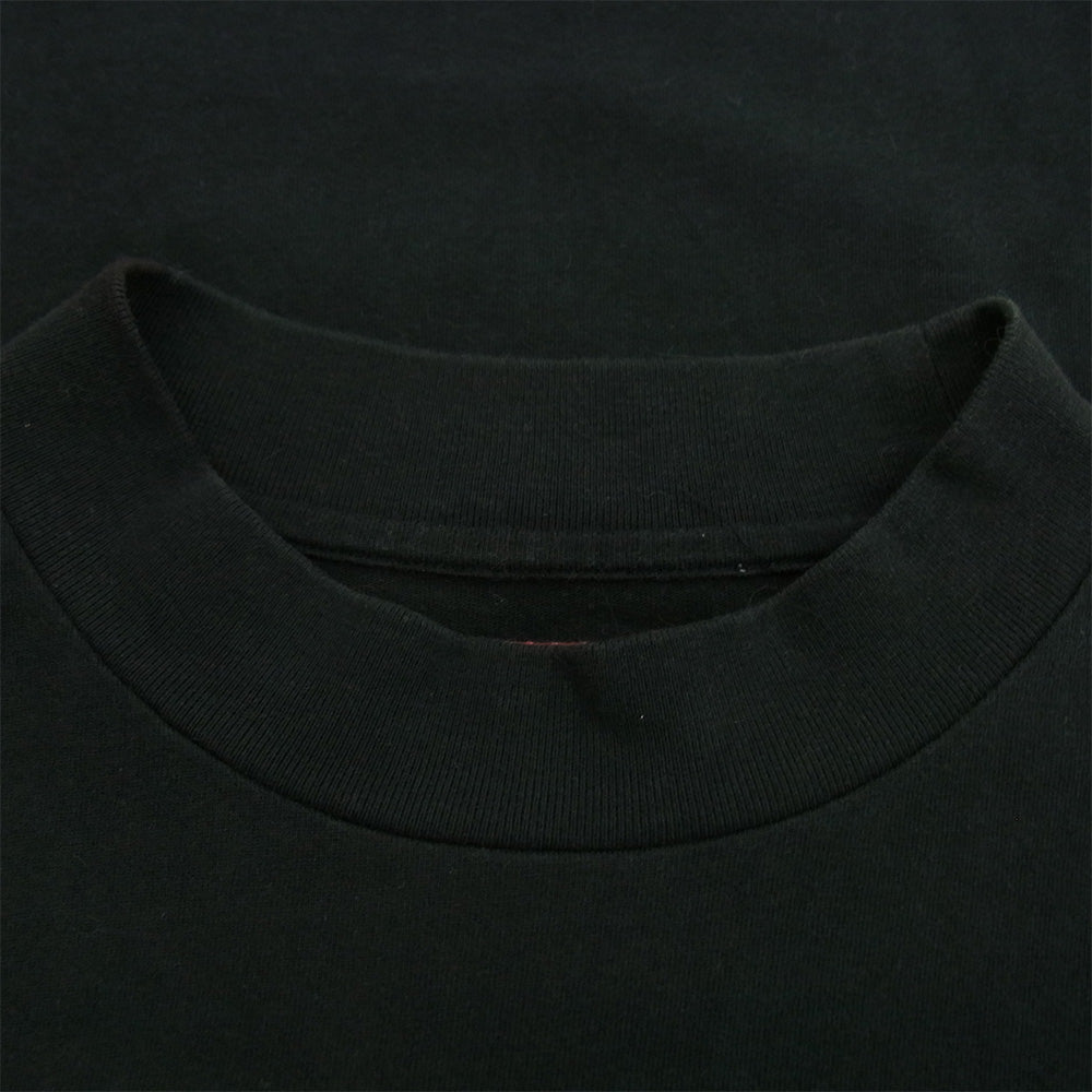 Supreme シュプリーム 22aw Mock Neck L/S Top モックネック ロングスリーブ カットソー ブラック系 S【中古】