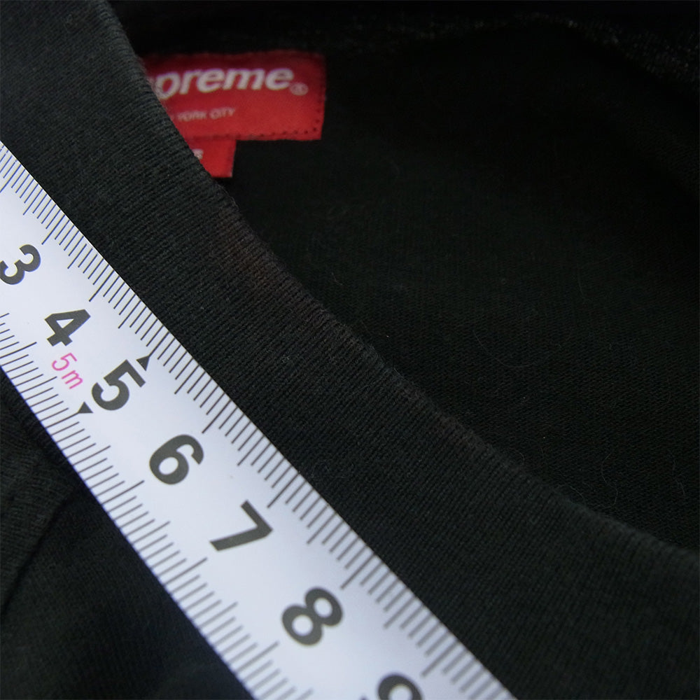 Supreme シュプリーム 22aw Mock Neck L/S Top モックネック ロングスリーブ カットソー ブラック系 S【中古】