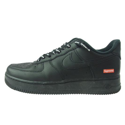 Supreme シュプリーム CU9225-001 × Nike Air Force 1 Low ナイキ エアフォース1 ロー スニーカー ブラック系 26.5cm【中古】