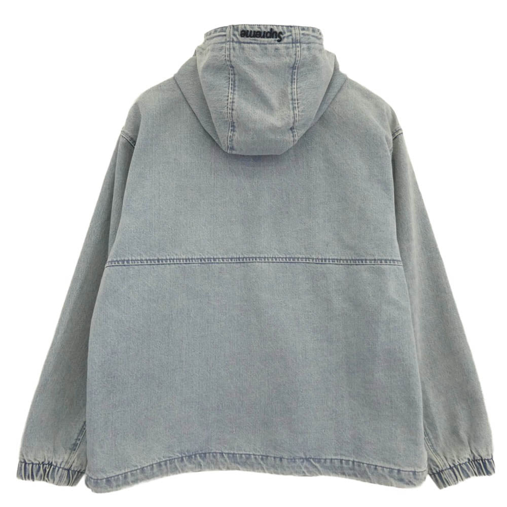 Supreme シュプリーム 22aw DN3245-469 × NIKE ACG ナイキ エーシージー Denim Pullover デニム プルオーバー アノラック ジャケット インディゴブルー系 S【中古】