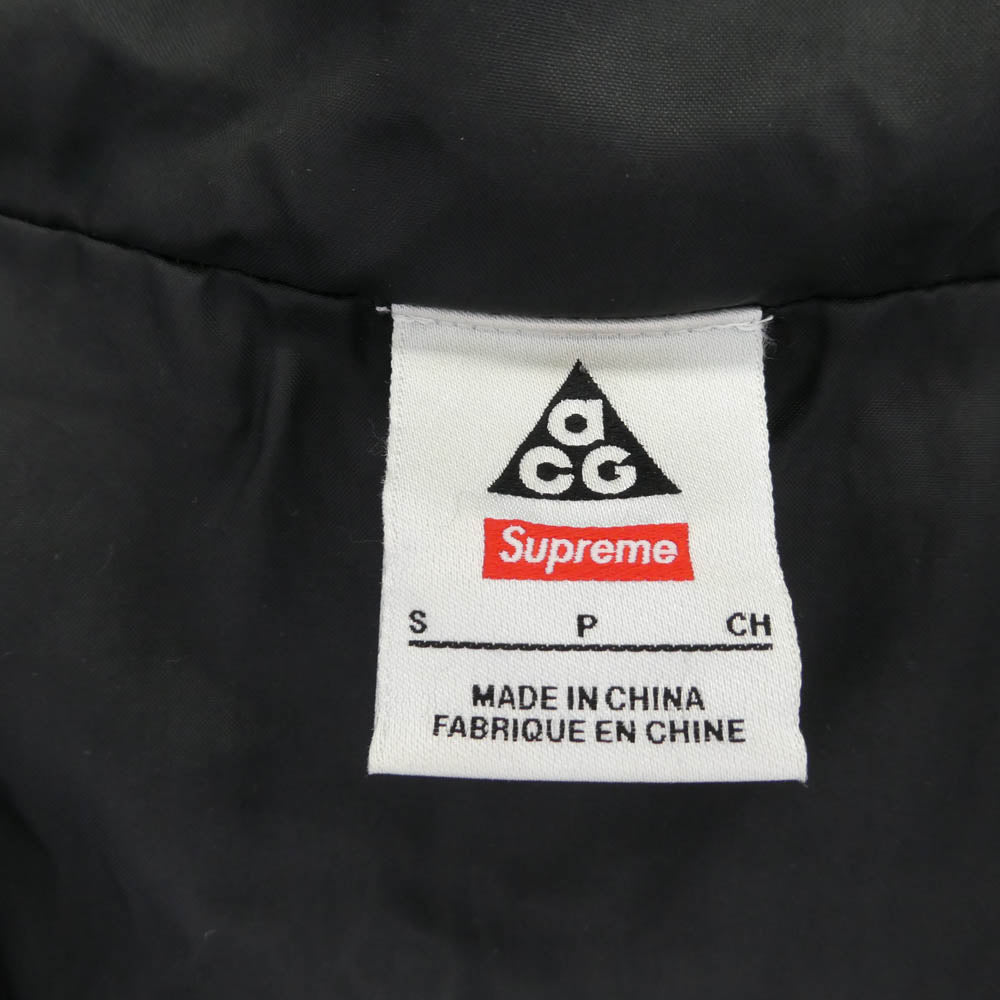 Supreme シュプリーム 22aw DN3245-469 × NIKE ACG ナイキ エーシージー Denim Pullover デニム プルオーバー アノラック ジャケット インディゴブルー系 S【中古】