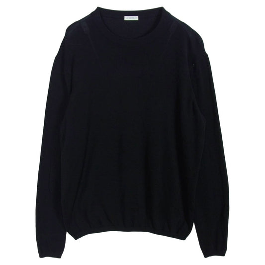 クロスクローゼット コットン セーター ニット ブラック系 4【中古】