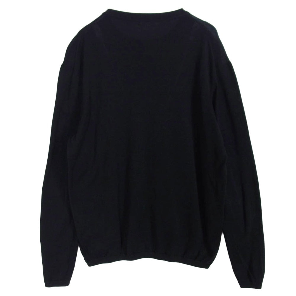 クロスクローゼット コットン セーター ニット ブラック系 4【中古】