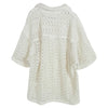 MAISON SPECIAL メゾンスペシャル 11241311303 Crochet Like Mesh Prime-Over Short Sleeve Shirt クロシェライク メッシュ プライムオーバー ショートスリーブ 半袖 シャツ オフホワイト系 1【美品】【中古】
