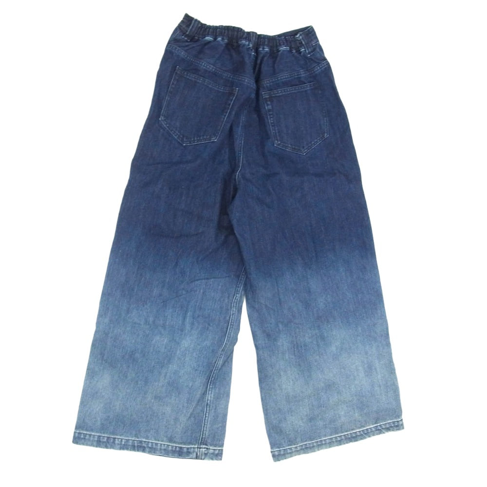 MAISON SPECIAL メゾンスペシャル 11231461220 Hyper Wide Denim Baggy Pants ハイパーワイド デニム バギー パンツ インディゴブルー系 01【中古】