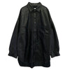 MAISON SPECIAL メゾンスペシャル 11232311218 Recycle Leather Prime-Over Shirt Coat リサイクルレザー フェイクレザー プライムオーバー シャツ コート ブラック系 1【美品】【中古】