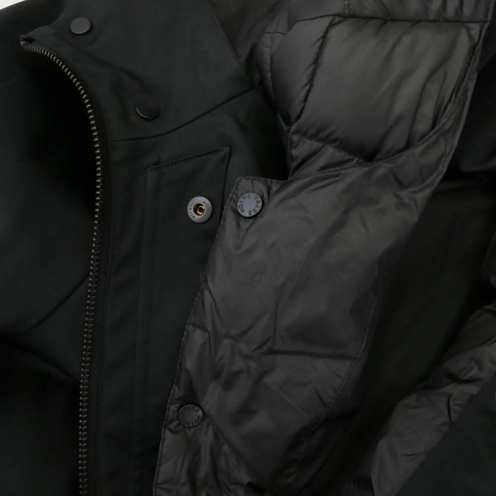 エストネーション 92-200-05-101302 フーデッドコート ダウンコート コート ブラック系 S【中古】