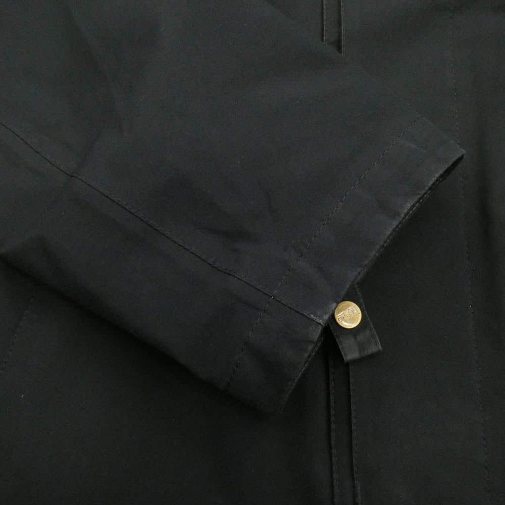 Herno ヘルノ Laminar GORE-TEX ゴアテックス ナイロン フーデッドコート ブラック系 46【中古】