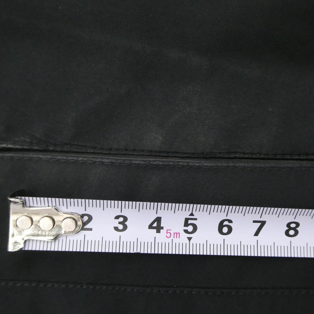 Herno ヘルノ Laminar GORE-TEX ゴアテックス ナイロン フーデッドコート ブラック系 46【中古】