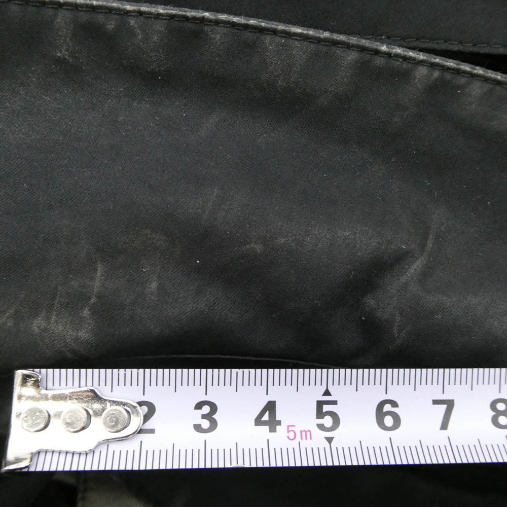 Herno ヘルノ Laminar GORE-TEX ゴアテックス ナイロン フーデッドコート ブラック系 46【中古】