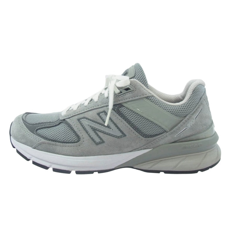 NEW BALANCE ニューバランス M990GL5 USA製 V5 スエード メッシュ スニーカー グレー系 26cm【中古】