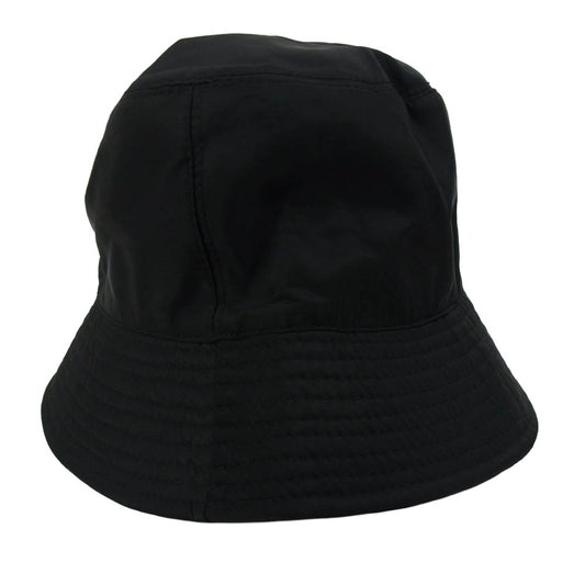 PRADA プラダ U JN566 S191 Re-Nylon 三角プレート トライアングルロゴ ナイロン バケットハット ブラック系【中古】