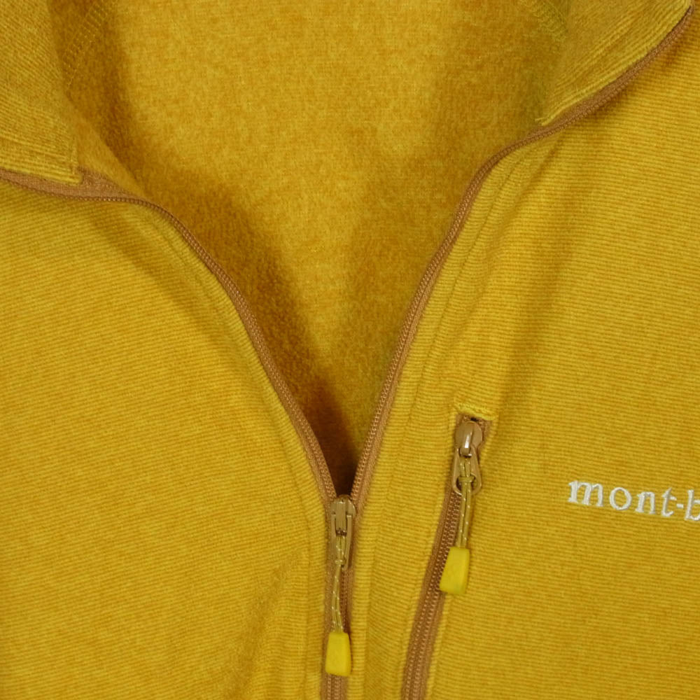 mont-bell モンベル 1104983 シャミース プルオーバー フリース ジャケット イエロー系 XL【中古】