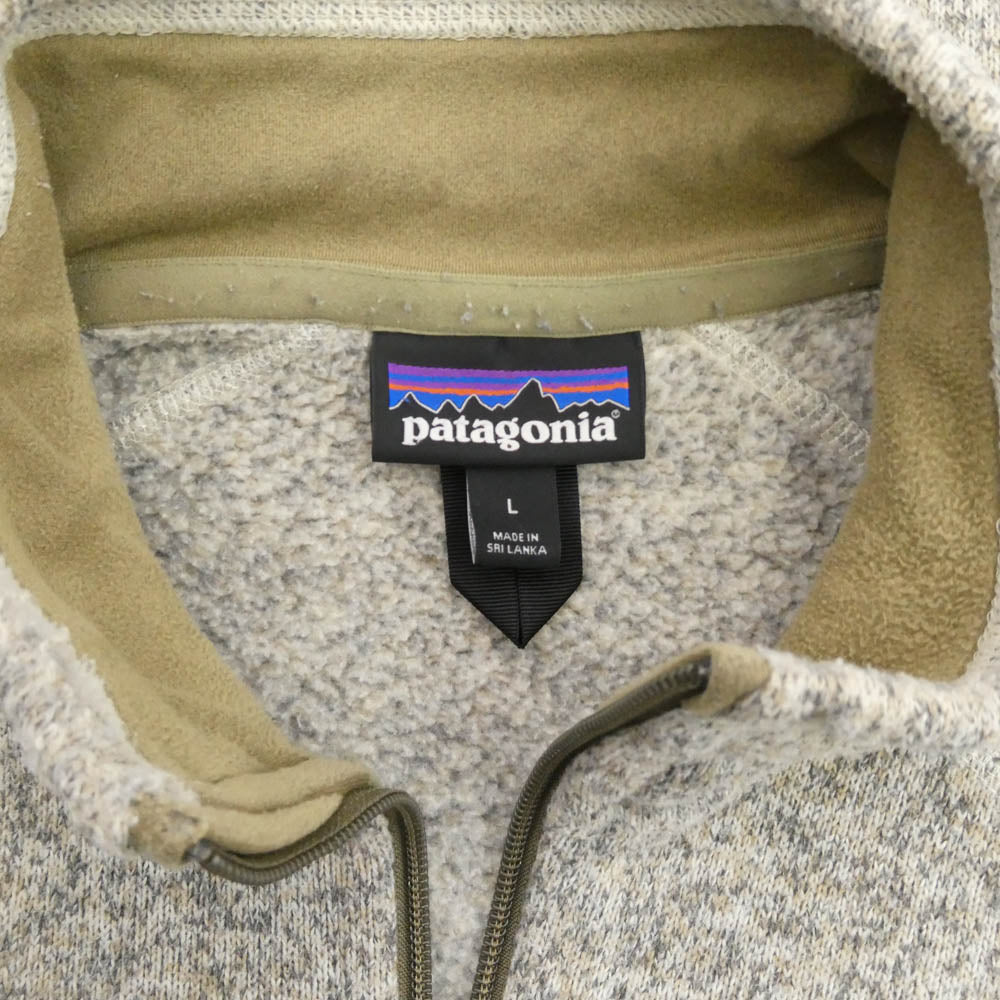 patagonia パタゴニア STY25527SP19 ベターセーター フリースジャケット ジャケット グレー系 L【中古】