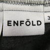 ENFOLD エンフォルド 24SS 300hs233-0970 CURVE DRAPE DRESS ノースリーブ カーブドレープ ワンピース グレー系 36【中古】