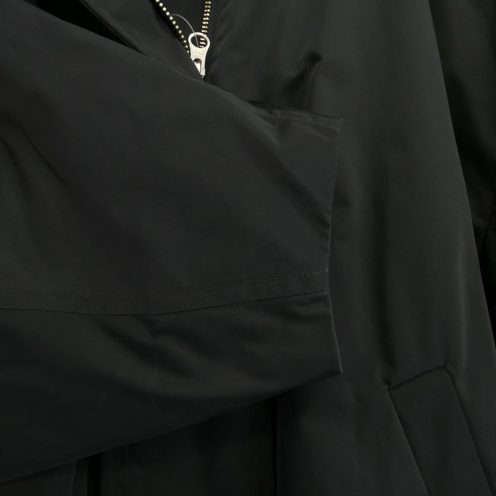 ENFOLD エンフォルド 300is230-0301 KNIT LAYERED BALLOON COAT ニットレイヤード バルーンコート 中綿 ジャケット ブラック系 36【中古】