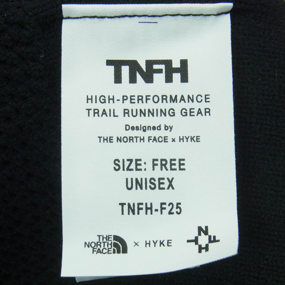 HYKE ハイク NN255HK THE NORTH FACE ノースフェイス TNFH Trail Dry Beanie トレイル ドライ ビーニー ニット キャップ 帽子 ブラック系 F【美品】【中古】