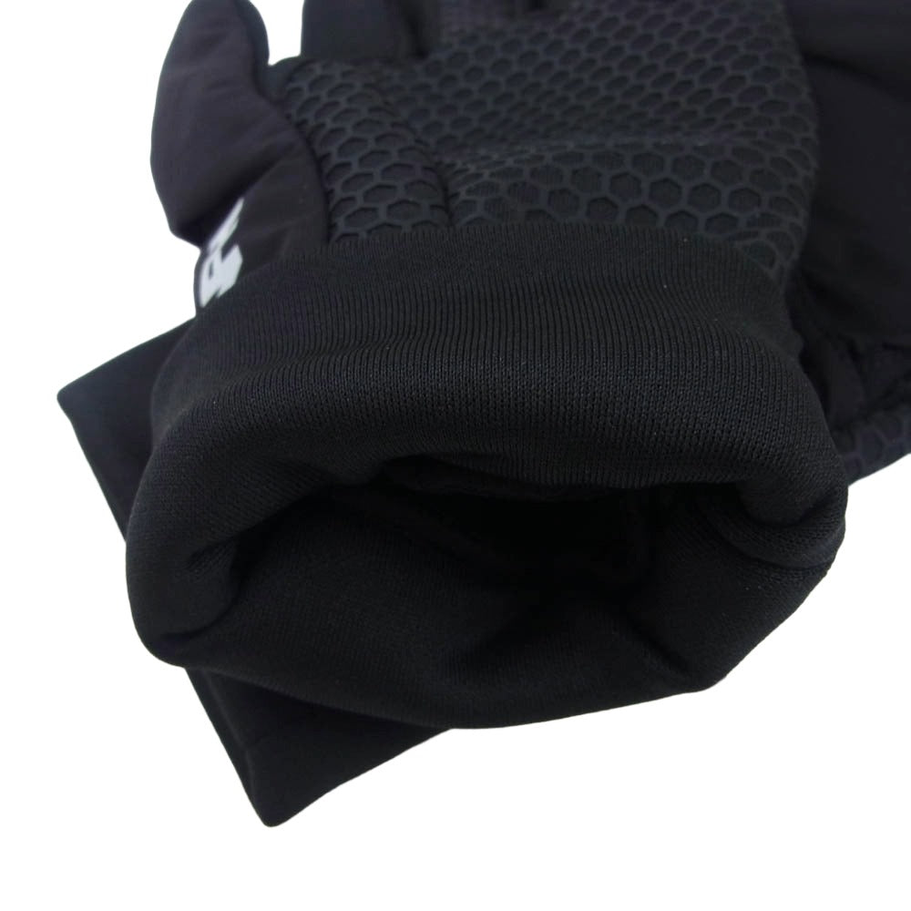HYKE ハイク NN62540HK × THE NORTH FACE ノースフェイス TNFH Fleece Trail Glove フリーストレイル グローブ 手袋 ブラック系 S【新古品】【未使用】【中古】