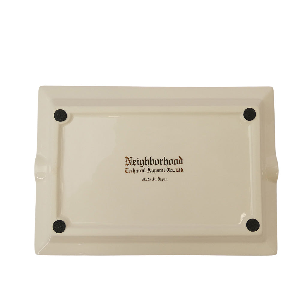 NEIGHBORHOOD ネイバーフッド 25AW 252AINH-AC01 SQUARE INCENSE TRAY スクエア インセンス トレイ ホワイト系 ブラック系【新古品】【未使用】【中古】
