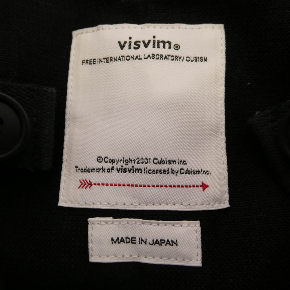 VISVIM ビズビム 25AW 0125205013020 SIX-FIVE FISHTAIL PARKA フィッシュテイル パーカ モッズコート ブラック系 1【極上美品】【中古】