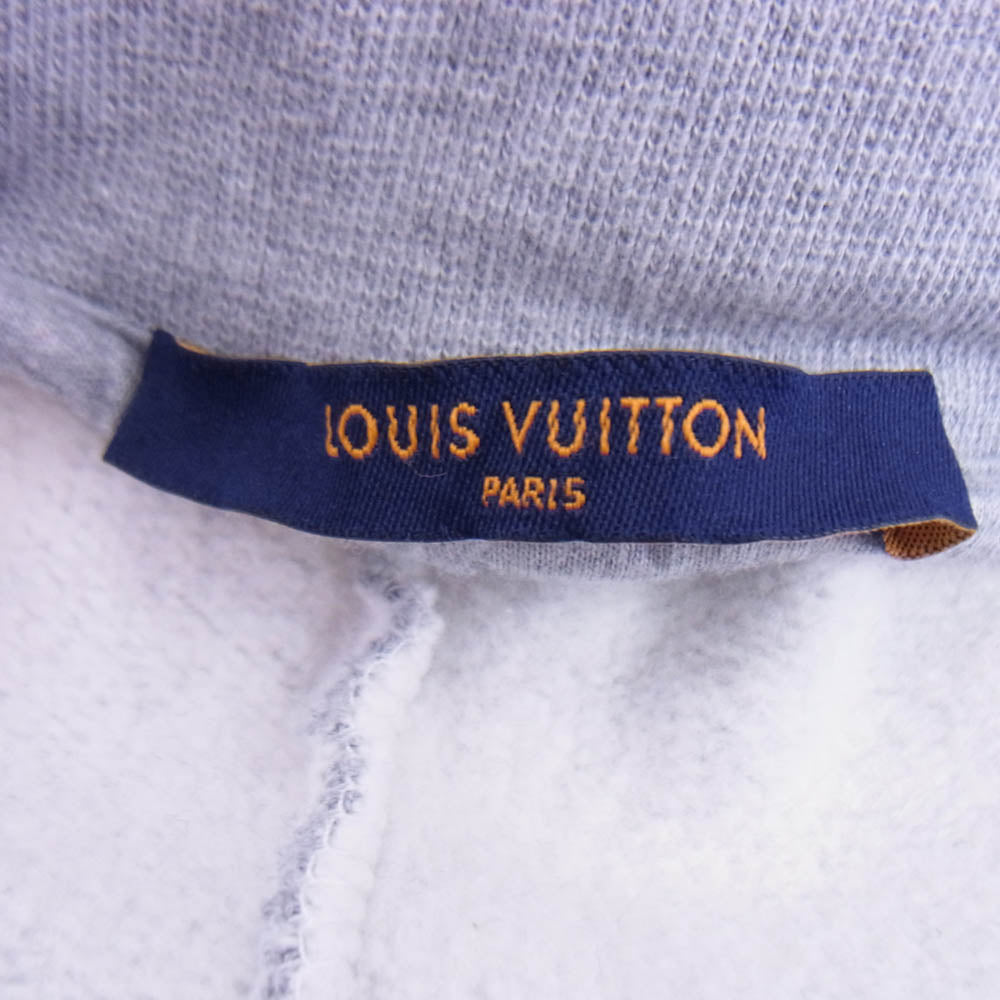 LOUIS VUITTON ルイ・ヴィトン 21AW RM212 UYR HLY69W ネオン ワーキング マン スウェット パンツ グレー系 S【中古】