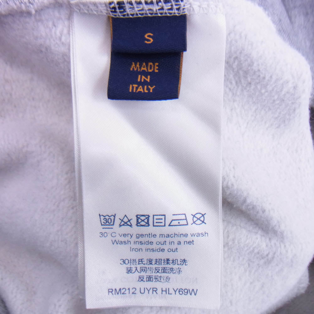 LOUIS VUITTON ルイ・ヴィトン 21AW RM212 UYR HLY69W ネオン ワーキング マン スウェット パンツ グレー系 S【中古】