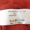 UNDERCOVER アンダーカバー 19AW UCW9806 RECORDS ACID SOUP TEE レコーズ アシッド スープ プリント クルーネック 半袖 Tシャツ レッド系 XL【極上美品】【中古】
