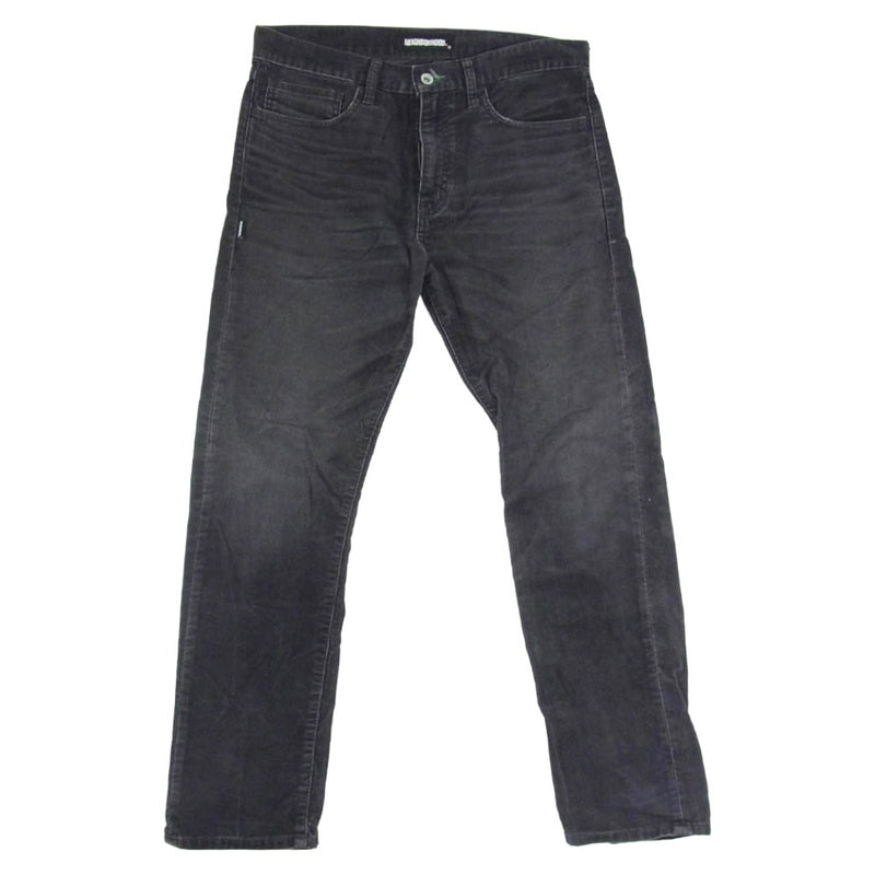 NEIGHBORHOOD ネイバーフッド 20AW 202XBNH-PTM14 WC.DP NARROW CE-PT コーデュロイ パンツ ブラック系 S【中古】