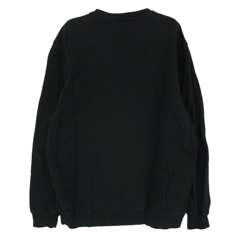 UNDERCOVER アンダーカバー UB0C4801-3 Uロゴ プリント クルーネック スウェット シャツ トレーナー ブラック系 XL【中古】