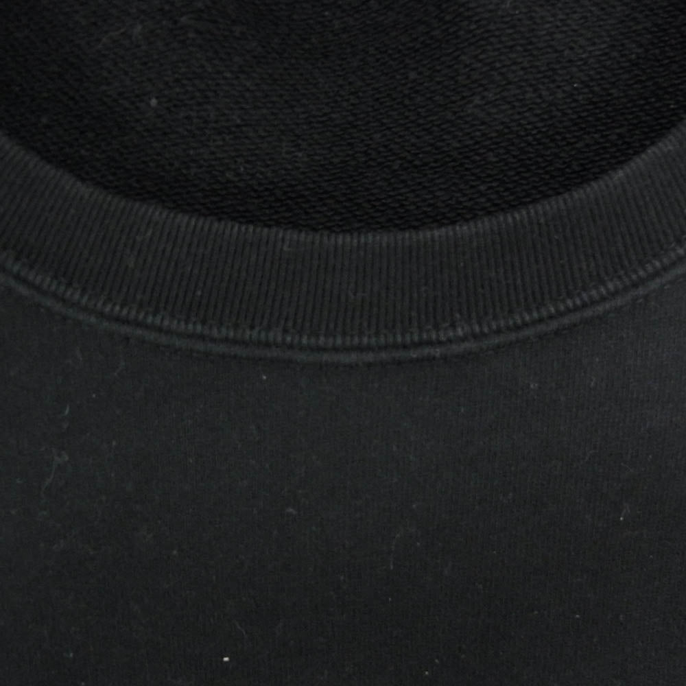 UNDERCOVER アンダーカバー UB0C4801-3 Uロゴ プリント クルーネック スウェット シャツ トレーナー ブラック系 XL【中古】