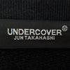 UNDERCOVER アンダーカバー 19AW UCW9805 RECORDS ACID SOUP SWEATSHIRT レコーズ アシッド スープ プリント クルーネック 半袖 スウェット シャツ ブラック系 4【中古】