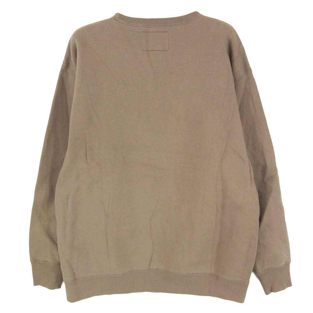 WTAPS ダブルタップス 20AW 202ATDT-CSM09 HOME BASE CREW NECK ホーム ベース クルーネック スウェット トレーナー ブラウン系 X02【中古】