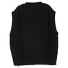 WTAPS ダブルタップス 22AW 222MADT-KNM01 DITCH VEST ACRYLIC．CRST ディッチ ベスト ロゴ刺繍 ニット ベスト ブラック系 X02【新古品】【未使用】【中古】